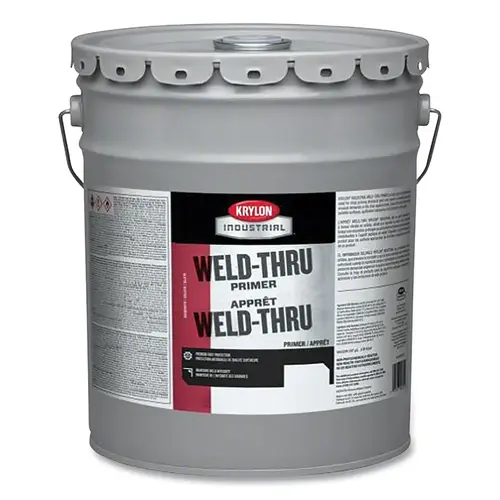 Weld-Thru Primer, 5 gal, Pail, Primer Gray Weld-Thru Primer, 5 gal, Pail, Primer Gray