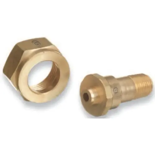 Regulator Inlet Nuts, Refrigerant Gases, Stainless Steel, CGA-660 Regulator Inlet Nuts, Refrigerant Gases, Stainless Steel, CGA-660