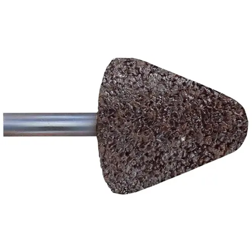 Mounted Points, 1 1/4 in Dia, 30 Grit Aluminum Oxide - pack of 10