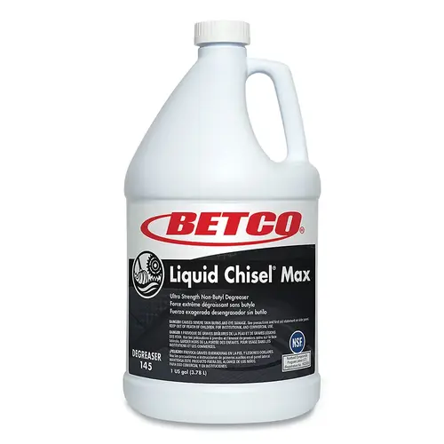 Liquid Chisel Max Non-Butyl Degreaser, 1 gal, Bottle, Characteristic Scent Green - pack of 4 Liquid Chisel Max Non-Butyl Degreaser, 1 gal, Bottle, Characteristic Scent Green - pack of 4