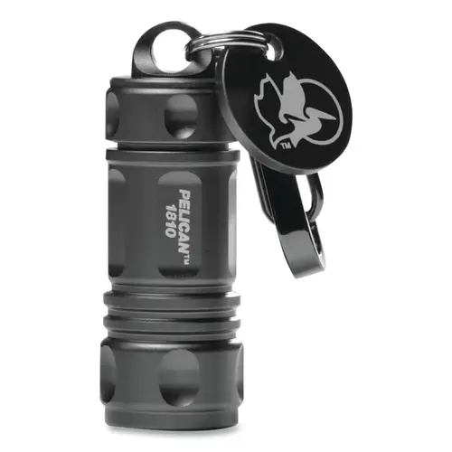 1810C,KEYCHAIN FLASHLIGHT,BLACK. - pack of 24