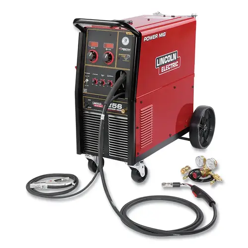 POWER MIG 256 MIG Welder, 300 A, 15 ft L cable, Single-Phase POWER MIG 256 MIG Welder, 300 A, 15 ft L cable, Single-Phase