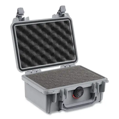 Protector Case Series Small Case, 1120 WF/WL, 0.07 ft , 7.29 in L x 4.78 in W x 3.33 in H Interior, Silver Protector Case Series Small Case, 1120 WF/WL, 0.07 ft , 7.29 in L x 4.78 in W x 3.33 in H Interior, Silver