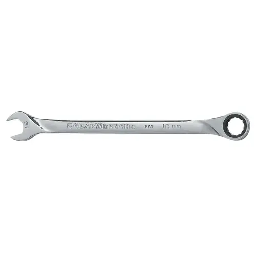 XL Ratcheting Combination Wrenches, 18 mm Opening, 11 2/5 in XL Ratcheting Combination Wrenches, 18 mm Opening, 11 2/5 in