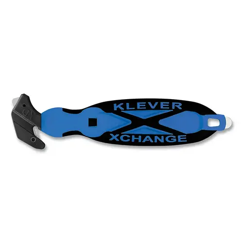 XChangeXD Hook Cutter, 7 in L, Straight Blade, Steel, Plastic, Black/Blue - pack of 12