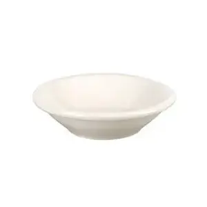 VERTEX CHINA VRE-11 VISTA COLLECTION AMERICAN WHITE ROLLED EDGE FRUIT PIE 5 OUNCE