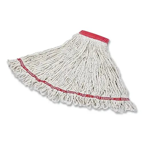 Swinger Loop Wet Mop Head, 4-Ply, Large, Cotton/Synthetic Yarn, for Invader Side Gate Handle, 5 in W - pack of 6 Swinger Loop Wet Mop Head, 4-Ply, Large, Cotton/Synthetic Yarn, for Invader Side Gate Handle, 5 in W - pack of 6