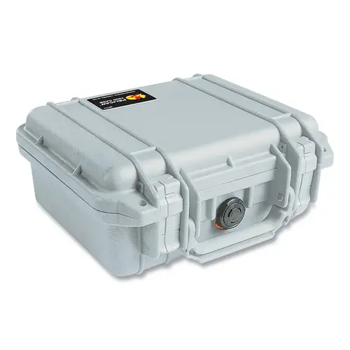 Protector Case Series Small Case, 1200NF/WL, 0.16 ft , 9.25 in L x 7.12 in W x 4.12 in H Interior, Silver Protector Case Series Small Case, 1200NF/WL, 0.16 ft , 9.25 in L x 7.12 in W x 4.12 in H Interior, Silver