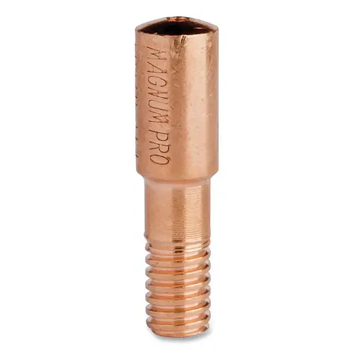 Magnum PRO Copper Plus Contact Tip, 550 A, 0.040 in dia Wire, Extended Life - pack of 100 Magnum PRO Copper Plus Contact Tip, 550 A, 0.040 in dia Wire, Extended Life - pack of 100