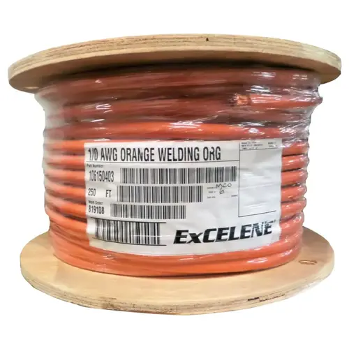 Welding Cable, 2 AWG, 500 ft L, Red - pack of 500 Welding Cable, 2 AWG, 500 ft L, Red - pack of 500