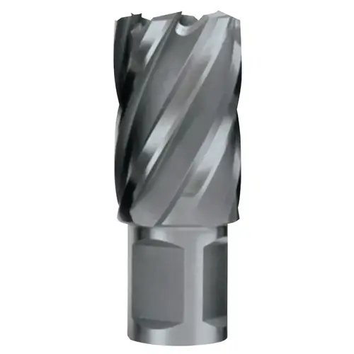 Cyclone HSS Premium Grade Annular Cutter, 1 in dia x 2 in Depth, 3/4 in Weldon Shank, Includes Pilot Pin