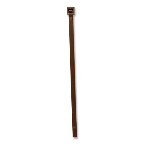 General Purpose Cable Tie, 50 lb Tensile Strength, 11.1 in L, Brown, 100 EA/BG - pack of 100 General Purpose Cable Tie, 50 lb Tensile Strength, 11.1 in L, Brown, 100 EA/BG - pack of 100