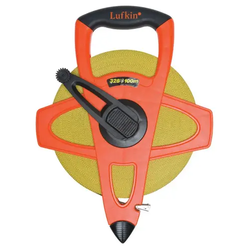 Hi-Viz Orange Reel Fiberglass Tape, 1/2 in x 100 ft, SAE/Metric, Orange Hi-Viz Orange Reel Fiberglass Tape, 1/2 in x 100 ft, SAE/Metric, Orange