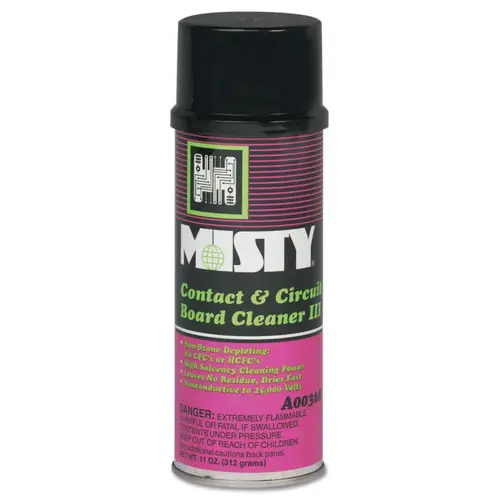 Contact & Circuit Board Cleaner III, 11 oz Aerosol Can Clear