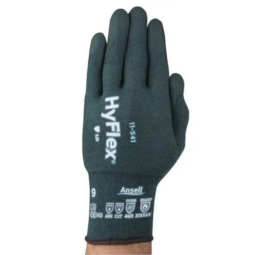 11-541 Nitrile Foam Palm Coated Gloves, Size 11, Gray - 2 per pack x12 packs 11-541 Nitrile Foam Palm Coated Gloves, Size 11, Gray - 2 per pack x12 packs