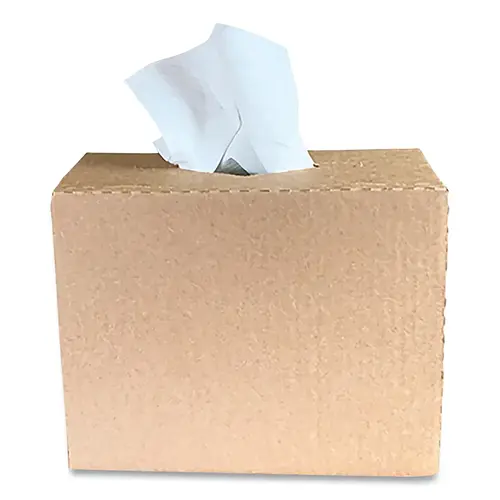 DRC Wipers, 16.25 in L x 9.25 in W, 100 Per Dispenser Box, White - pack of 8