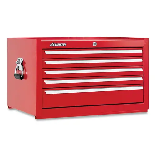 Snap-In Mechanics' Chests, 27 in x 18 in x 16 5/8 in, Smooth Red