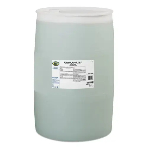 FORMULA 50  R.T.U. All-Purpose Cleaner, 55 gal, Drum, Citrus Clear Green