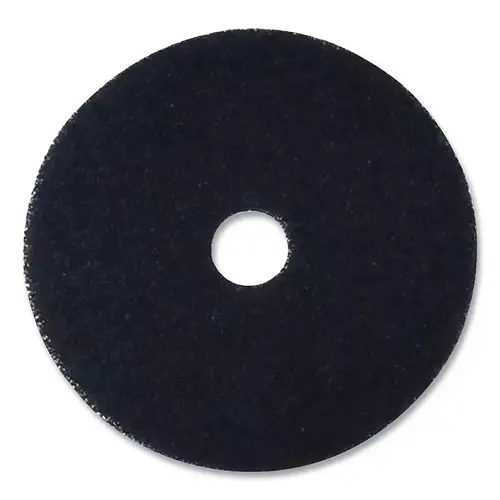 Floor Machine Pad, 20 in dia, Black, Stripping - pack of 5 Floor Machine Pad, 20 in dia, Black, Stripping - pack of 5