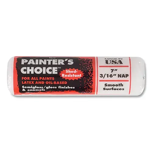 Painter's Choice Shed-Resistant Roller Covers, 7 in, 3/16 in Nap Length - pack of 144 Painter's Choice Shed-Resistant Roller Covers, 7 in, 3/16 in Nap Length - pack of 144
