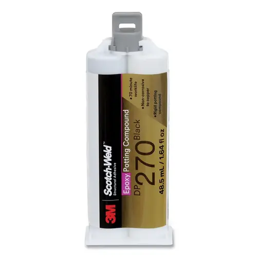 Scotch-Weld Epoxy Potting Compound, DP270, 48.5 ml, Duo-Pak, Black Scotch-Weld Epoxy Potting Compound, DP270, 48.5 ml, Duo-Pak, Black
