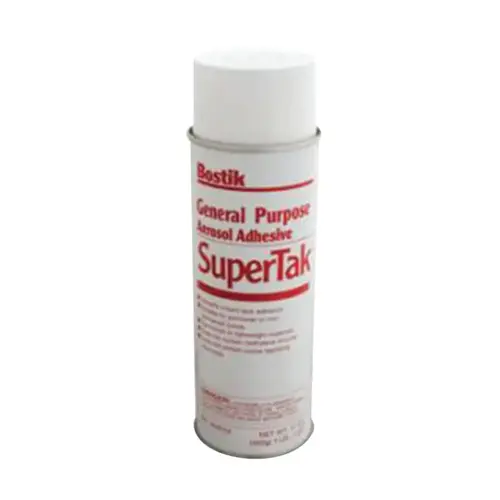 Supertak General Purpose Adhesives, 17 oz, Aerosol Can Translucent Yellow - pack of 12 Supertak General Purpose Adhesives, 17 oz, Aerosol Can Translucent Yellow - pack of 12