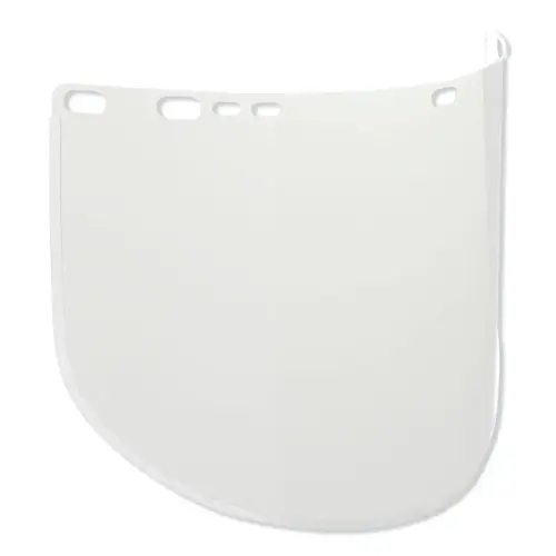 F30 Acetate Face Shield, 34-40 Acetate, Clear, 15-1/2 in x 9 in, Bulk - pack of 50 F30 Acetate Face Shield, 34-40 Acetate, Clear, 15-1/2 in x 9 in, Bulk - pack of 50