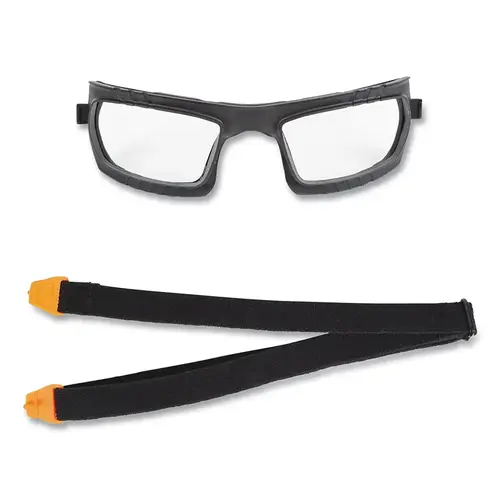 Gaskets and Straps for Safety Glasses, 5.3 in L, Black - pack of 20 Gaskets and Straps for Safety Glasses, 5.3 in L, Black - pack of 20