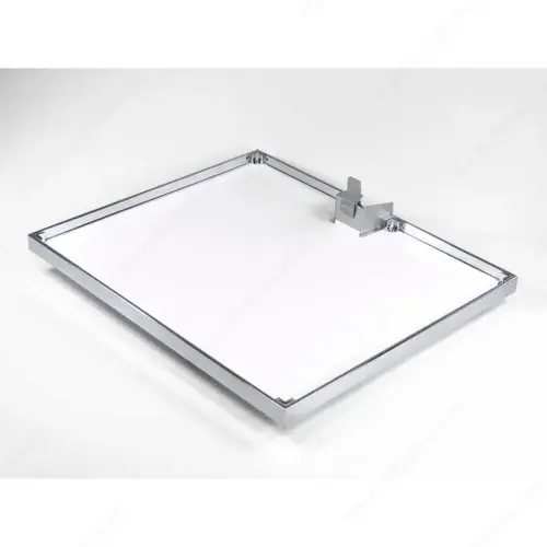 Set of 4 Baskets for Convoy Lavido System Gray/Chrome Set of 4 Baskets for Convoy Lavido System Gray/Chrome