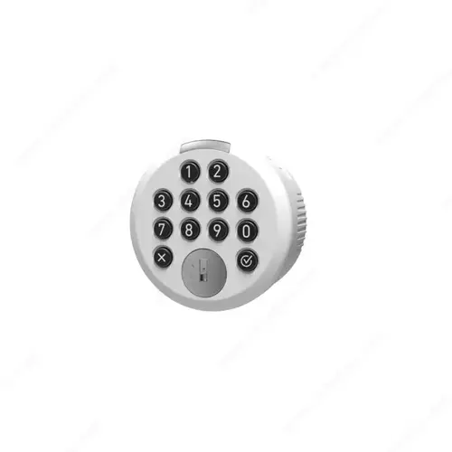 Digital Keypad Lock - Giro White