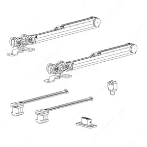Terno 89K8021S CLASSIC FLUID Soft-Close Hardware Sets