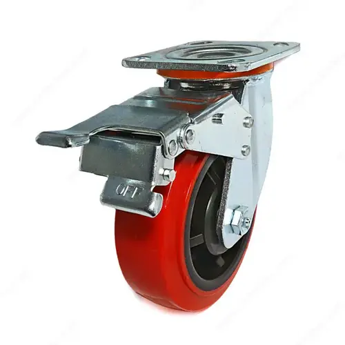 Mold-On Polyurethane Industrial Casters with Plate Mold-On Polyurethane Industrial Casters with Plate