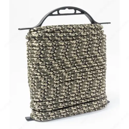 Polypropylene Camouflage Diamond Braid Rope Open Field Polypropylene Camouflage Diamond Braid Rope Open Field