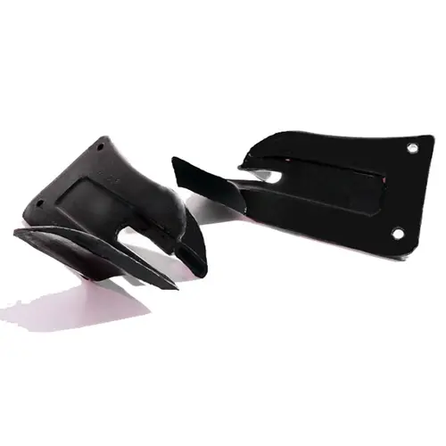 Molded Door Lock Pillar Seal. Made with steel core Pair