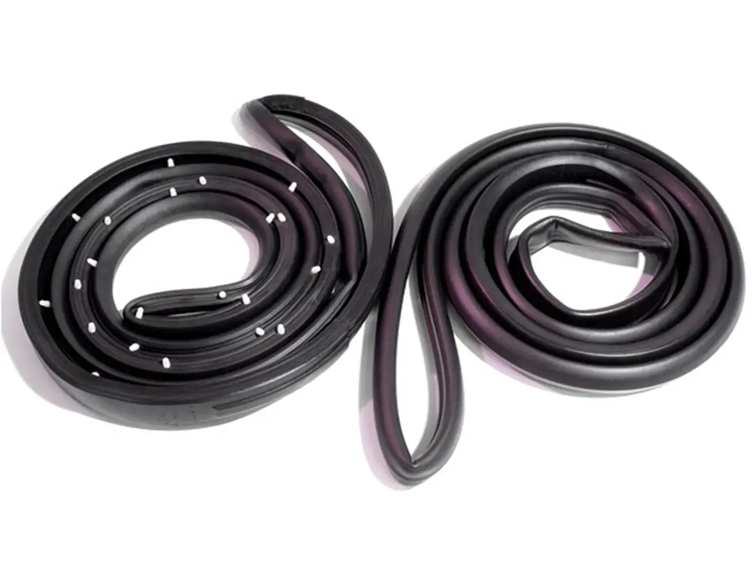 SUPERsoft Rear Molded Door Seals. For 4-door sedan. Pair R & L LM 18-L/SA