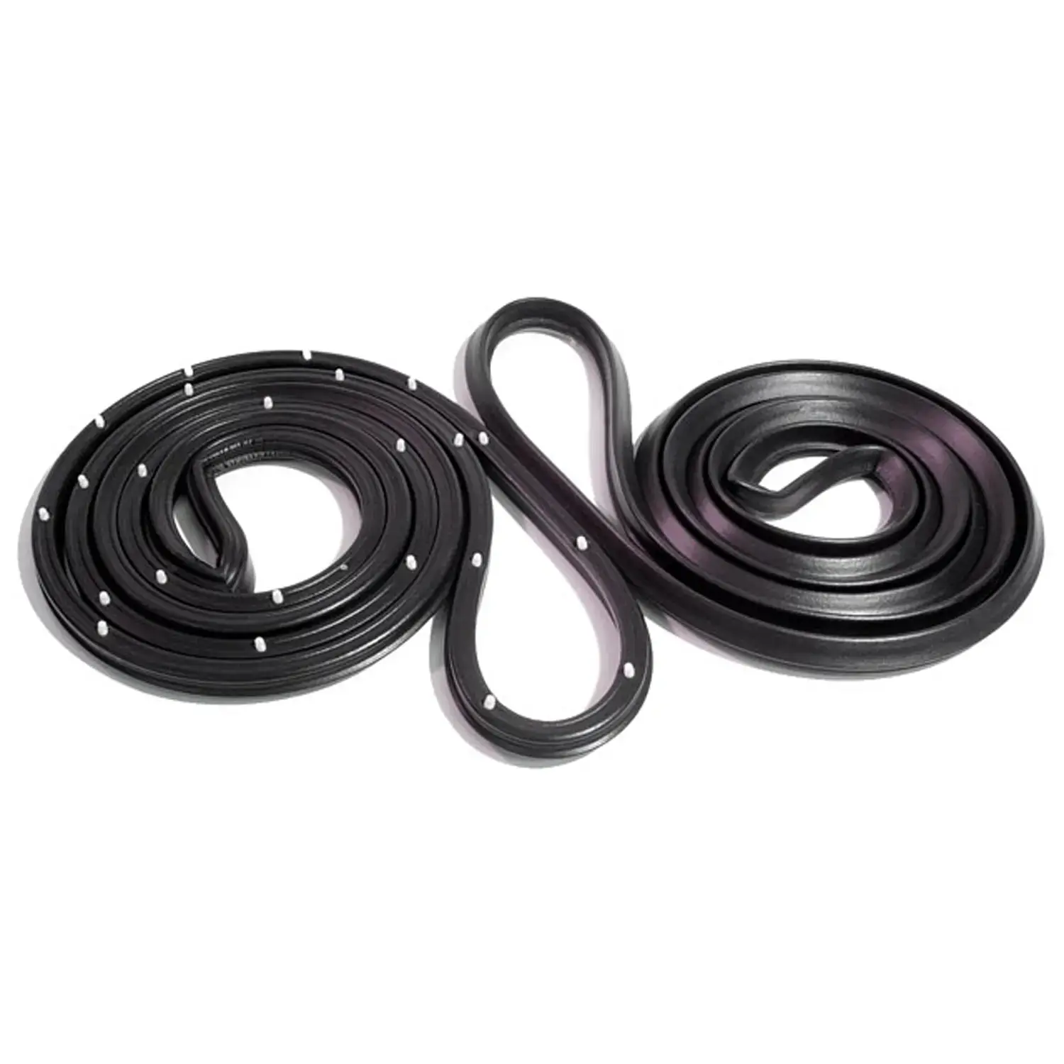 SUPERsoft Door Seals with Clips and Molded Ends. For 2-Door Sedan Pair LM 20-O SUPERsoft Door Seals with Clips and Molded Ends. For 2-Door Sedan Pair LM 20-O