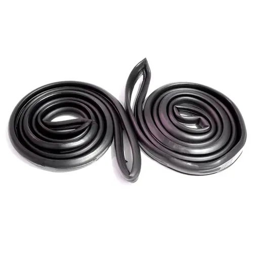 Front molded door seals. For 4-door sedan Pair Front molded door seals. For 4-door sedan Pair