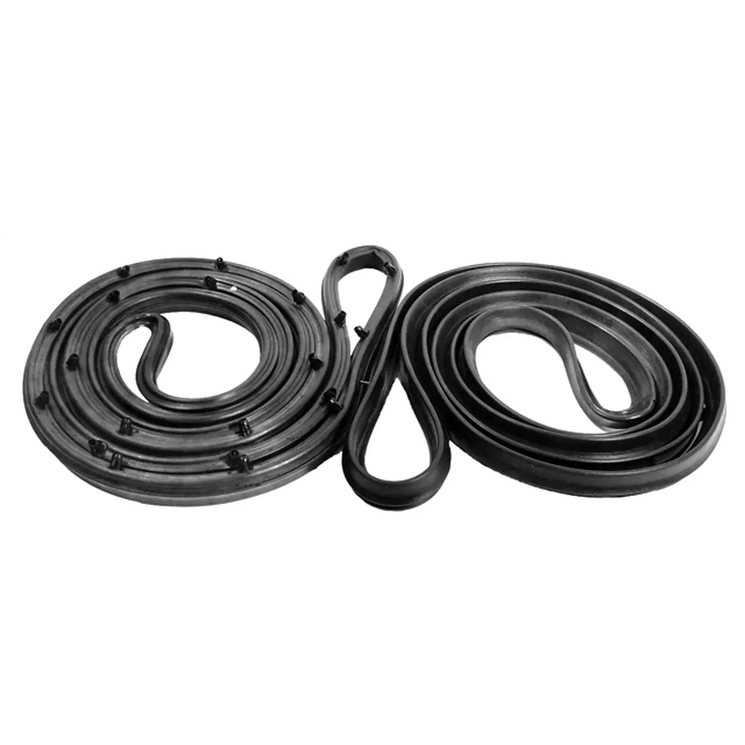 SUPERsoft Molded Door Seals. For 2-Door Sedan. Pair R & L LM 31-U