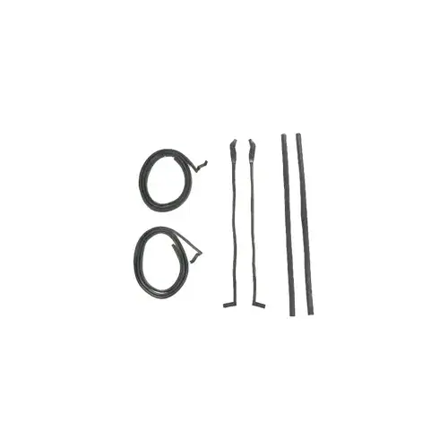 Door Weatherstrip Set Fits 48-52 Ford Trucks Door Weatherstrip Set Fits 48-52 Ford Trucks
