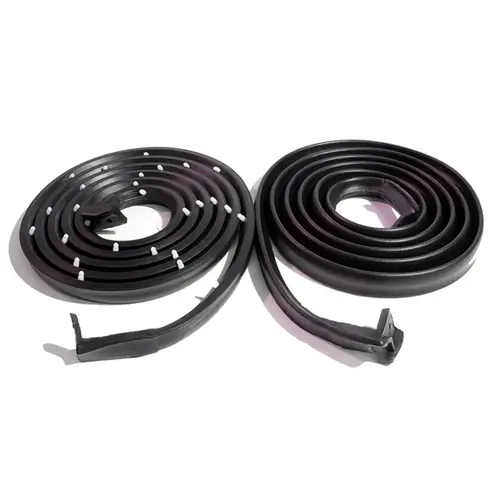 Molded Door Seals with Clips and Molded Ends Pair Molded Door Seals with Clips and Molded Ends Pair