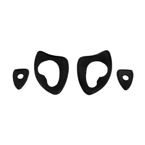 Door Handle Pads. 2-3/8" long & 1-1/4" long. Set R&L Door Handle Pads. 2-3/8" long & 1-1/4" long. Set R&L