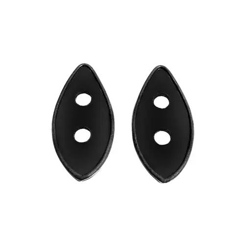 Beaded Deck Rack Mounting Pads. 1-7/16" X 3". Pair Beaded Deck Rack Mounting Pads. 1-7/16" X 3". Pair