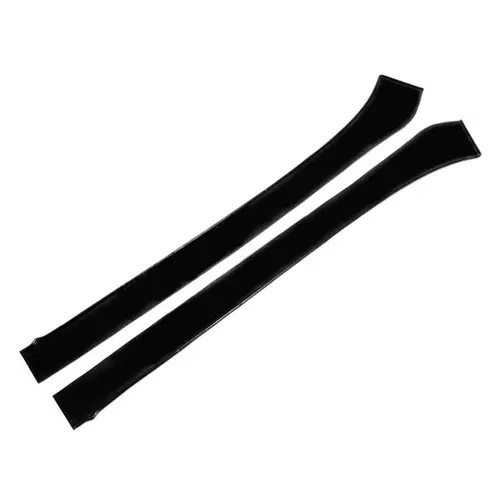 Windshield base pad, '33-'34 Plymouth Roadster. Molded in two pieces, Pair. Windshield base pad, '33-'34 Plymouth Roadster. Molded in two pieces, Pair.