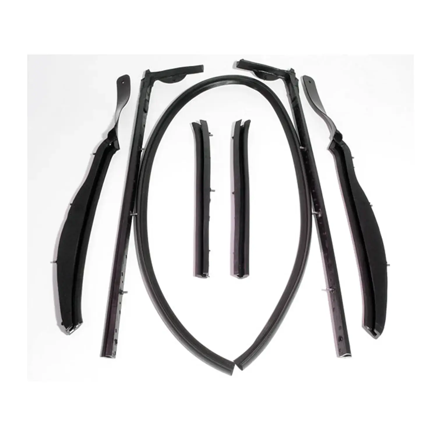 SUPERsoft Convertible Top Roof Rail Kit Set of 7 RR 1810