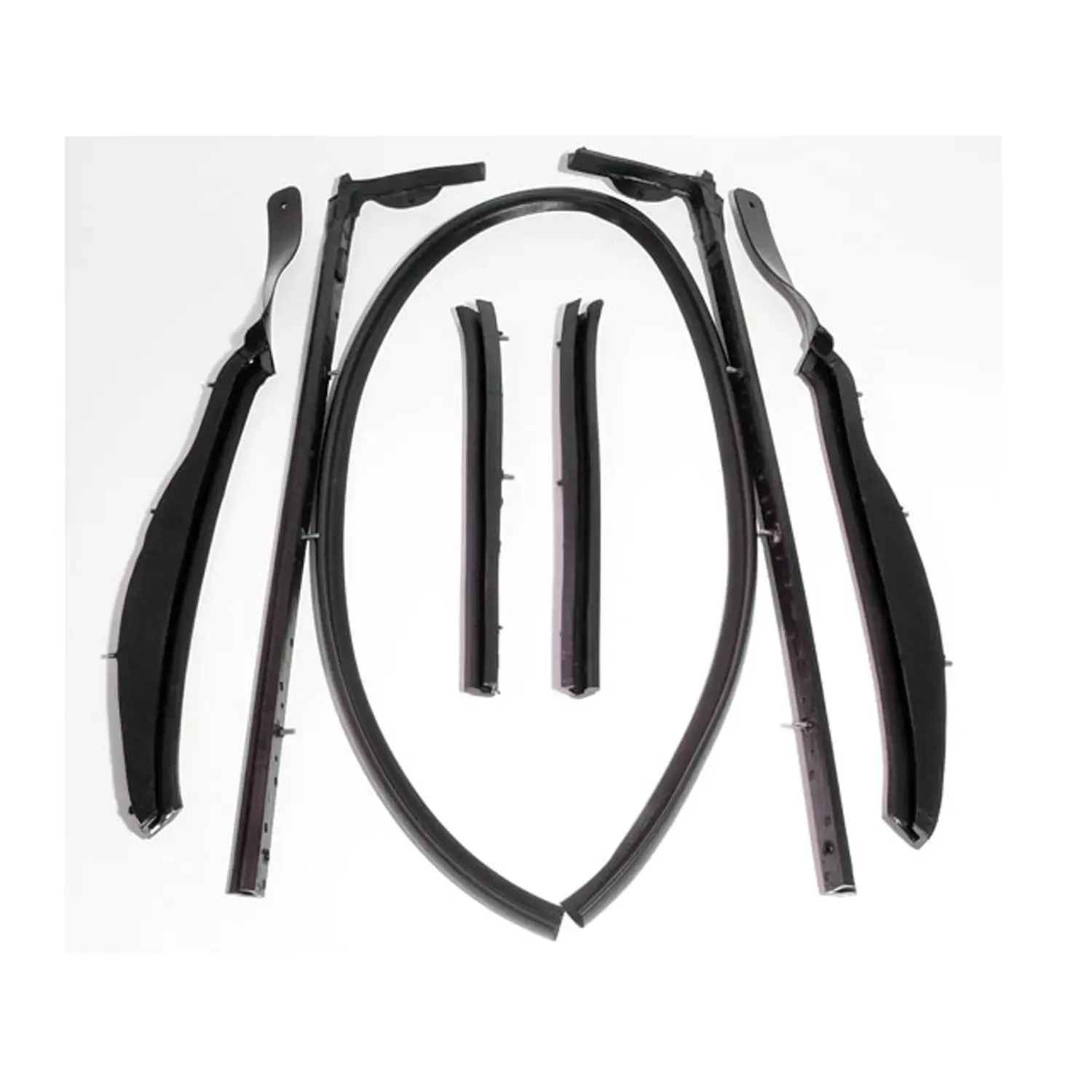 SUPERsoft Convertible Top Roof Rail Kit Set of 7 RR 1812 SUPERsoft Convertible Top Roof Rail Kit Set of 7 RR 1812