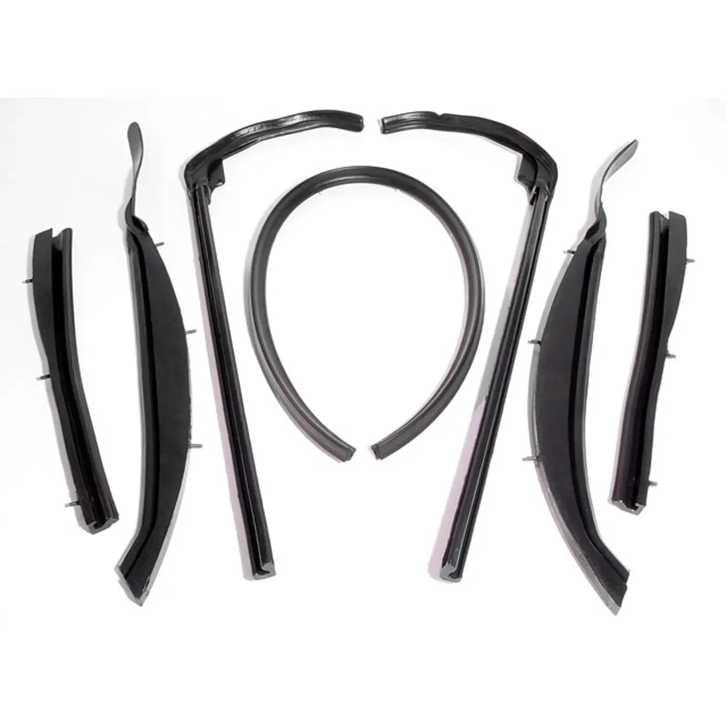 SUPERsoft Convertible Top Roof Rail Kit Set of 7 RR 2005 SUPERsoft Convertible Top Roof Rail Kit Set of 7 RR 2005