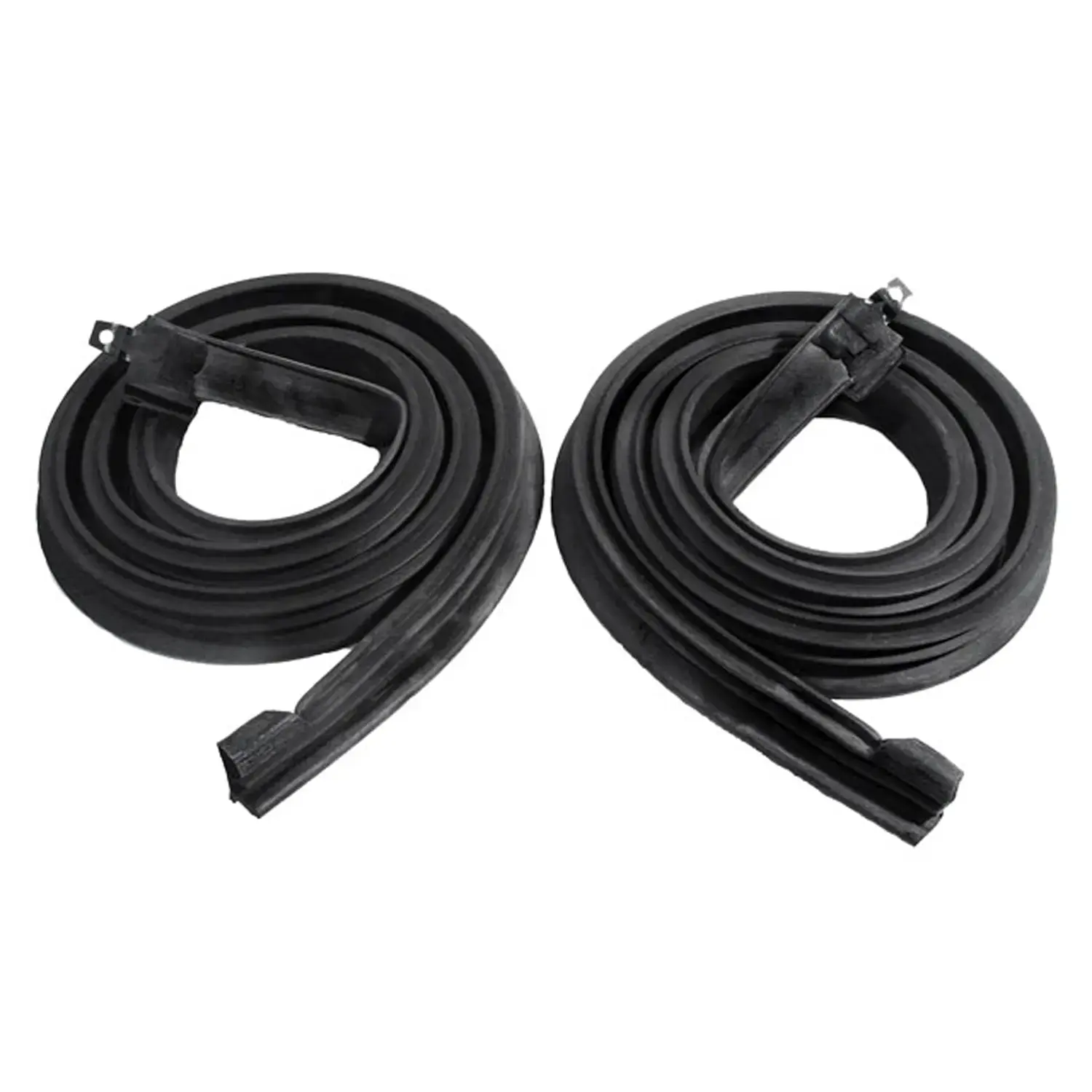 SUPERsoft Molded Roof Rail Seals for 2-Door Hardtop. 69-1/2 Long Pair RR 6902