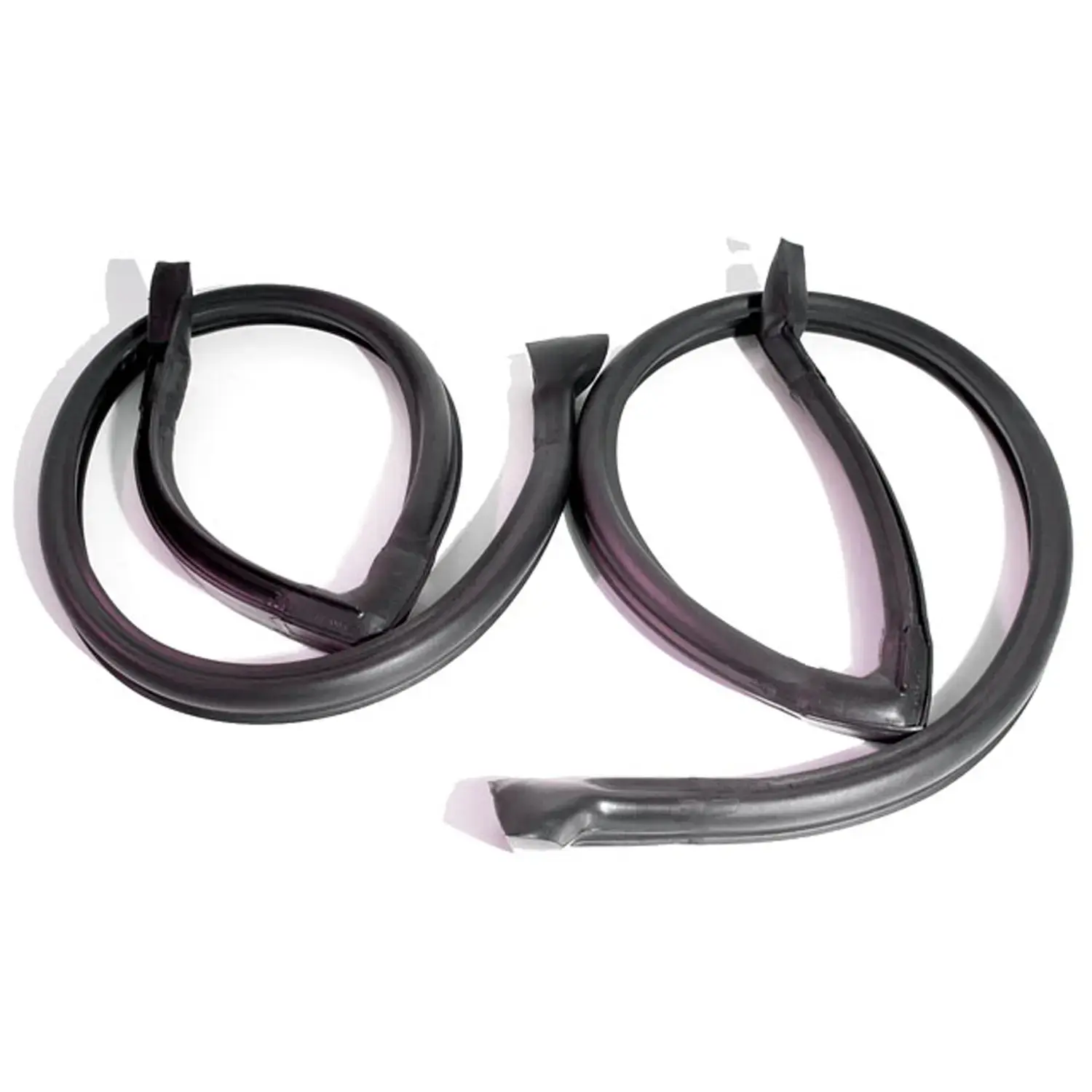 SUPERsoft Roof Rail Seals with Molded Ends. For 2-door hardtop Pair RR 7003