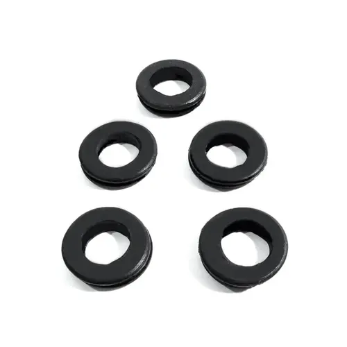 Sheet Metal Grommet. 1" O.D., 1/2" I.D. Fits 3/4" Hole, Set of 5