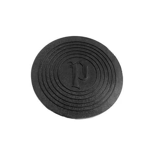 Rumble Seat Step Plate Pad. Rubber face only. 4-1/4" O.D Rumble Seat Step Plate Pad. Rubber face only. 4-1/4" O.D